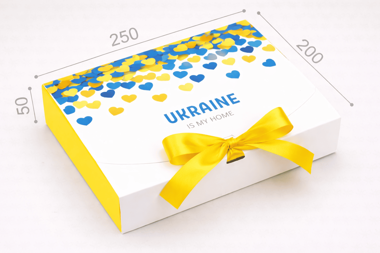 Коробка "Стильна" №М0039-о28 "Ukraine is my homе"