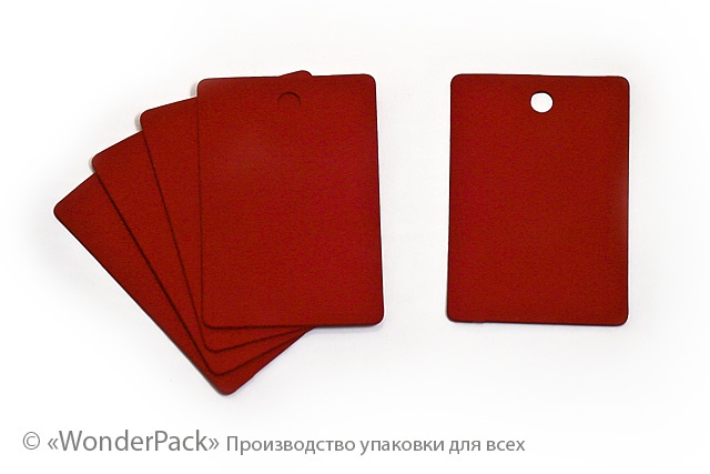 УДАЛЕНО * Бірки декоративні. Код БД-042. червоні - 1