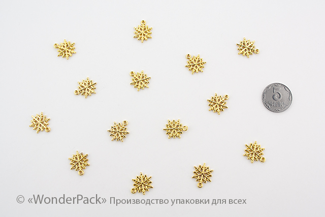 УДАЛЕНО * Декоративний елемент. ДЕ-053. "Сніжинка" - 1