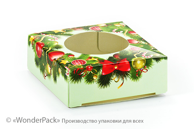 УДАЛЕНО * Коробка. Модель №0001 "Стандарт". Код М0001-о6 "Зимова" - 1