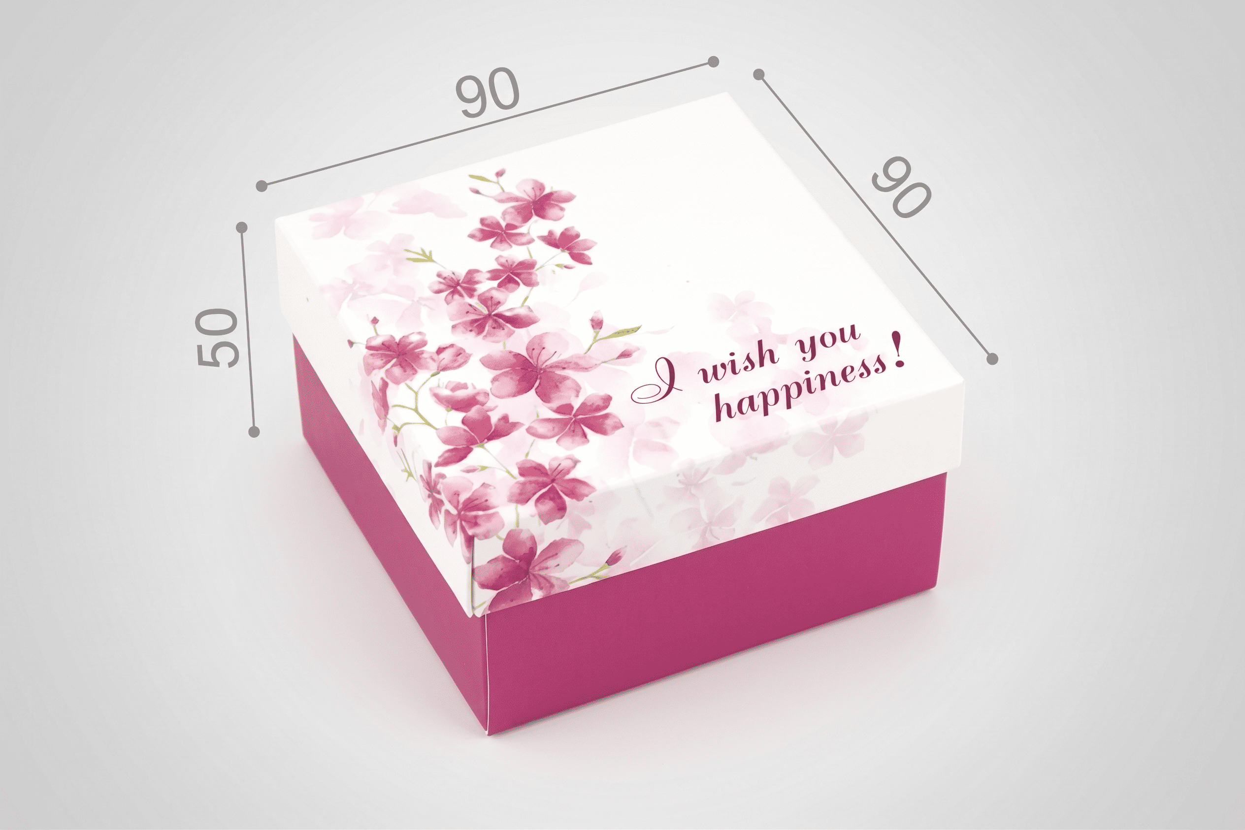 Коробка "Преміум" №М0003-о30 "Сакура"