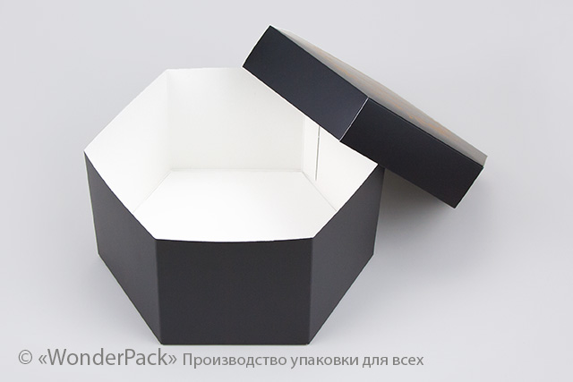 Коробка "Шестигранна" №М0066-о5. "Зі святом тебе!" - 2