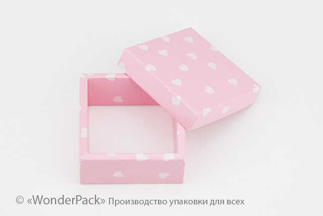 УДАЛЕНО * Коробка. Модель №0018 "Для біжутерії / ювелірки". Код М0018-о17. рожева - 2
