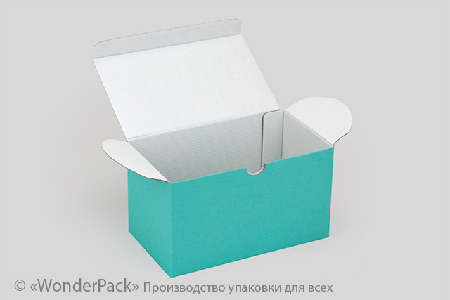 Коробка "Львів" №М0055-о4 3-шарова м'ятна - 2