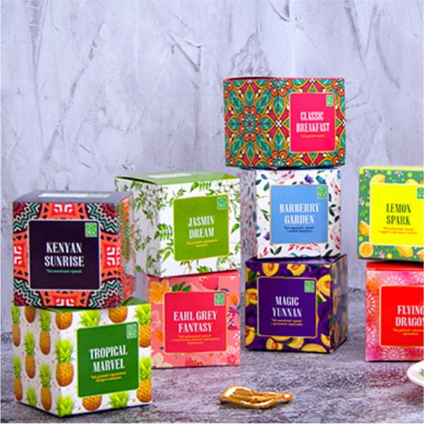 Серія брендованих коробок індивідуальних розмірів