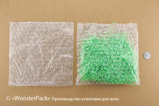 Пакеты из пузырчатой пленки. Код ПВП-05. Без клапана. 200*200 мм