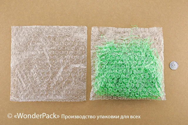 Пакеты из пузырчатой пленки. Код ПВП-05. Без клапана. 200*200 мм