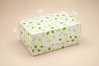 Коробка "Мини-кейк" №М0064-о8. "Пасхальная"