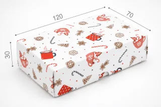Коробка "Солодощі" №М0058-о9 "Різдво"