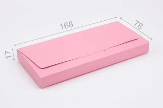 Коробка "Конверт 2" №М0021-о6. Розовая