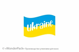 Наклейки на белом оракале. 15 штук в блоке. Код НО-059. "Прапор"