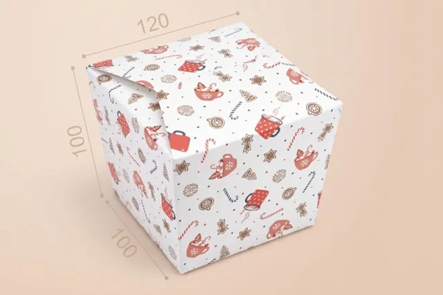 Коробка «Япония» №М0060-о12 Рождество