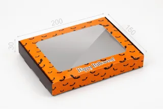 Коробка "Пряничная - мини" №М0063-о6. "Happy Halloween"