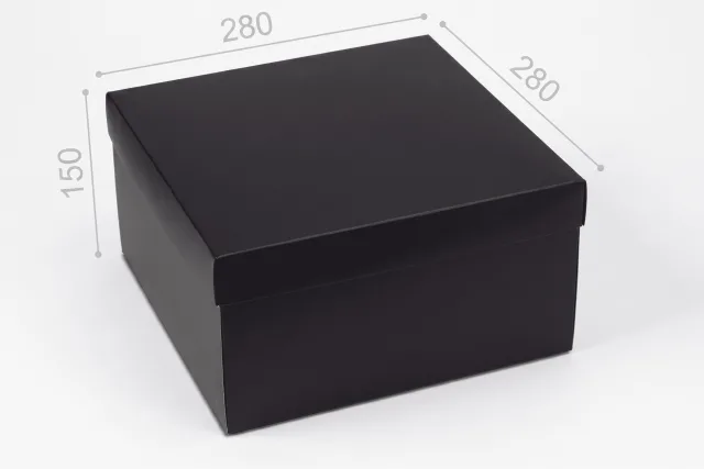 Коробка "Макси" №М0049-о11. Черная