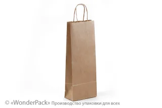 Пакеты крафт. Код ПК-42. Размер 380*150*80 мм. Крафт