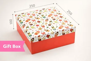 Коробка "ГифтБокс" №М0069-о17. "Зимние сладости"