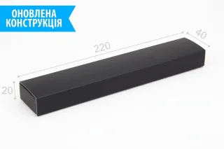 Коробка "Браслетная" №М0059-о8. Черная