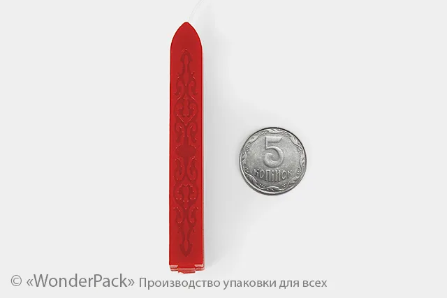 Сургуч. Цвет №3 - красный