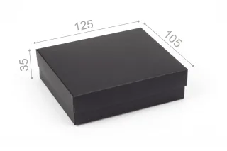 Коробка «Под кошелек 2» №М0076-о2. Черная