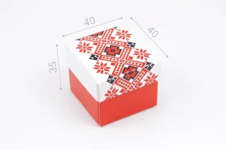Коробка «Бусинка» №М0062-о19 «Вышиванка»