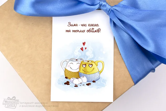 Гифтик 037. 95*65 мм. "Thank you"