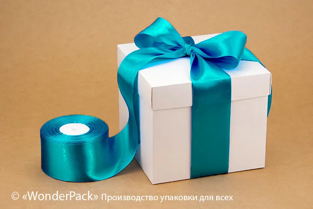 Лента атласная 50 мм, односторонняя, цвет - 8097, моток