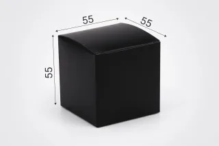 Коробка "Бонбоньерка" №М0006-о19. Черная