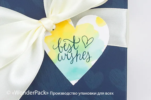 Бирки декоративные. Код БД-149 "Best wishes"