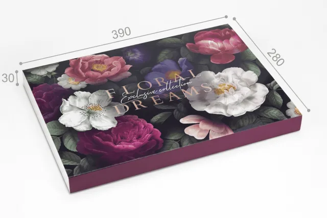 Коробка "Милан" №М0048-о5. "Floral dreams"