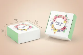 Коробка "Натуральная" №М0013-о9. "Surprise"