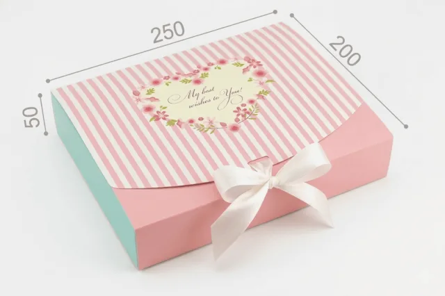 Коробка "Стильная" №М0039-о3. "Best wishes"