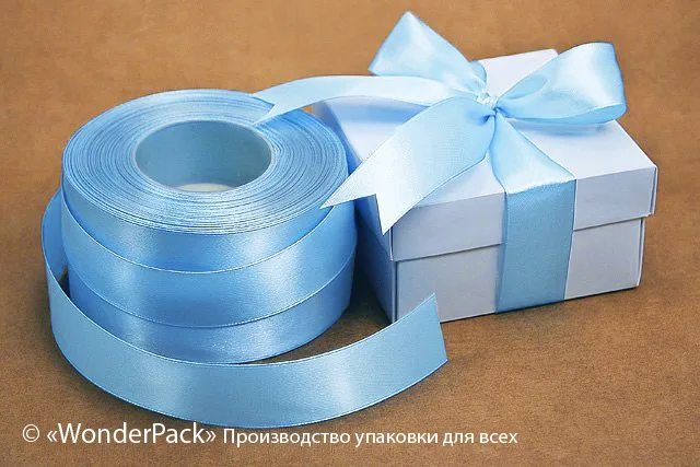 Лента атласная 25 мм, односторонняя, цвет - 2520, моток