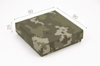 Коробка "Квадро" №М0023-о23 камуфляж "ЗСУ"