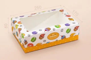 Коробка "Кексова" №М0061-о5. Bakery