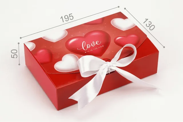 Коробка "Стильная - мини" М0028-о12. "Love"