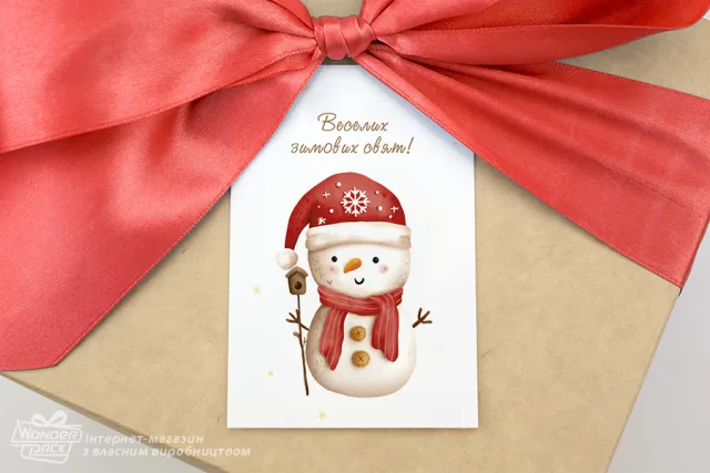 Гифтик 037. 95*65 мм. "Thank you"