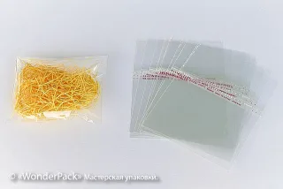 Код ПП-006. Пакеты полиэтиленовые прозрачные. 90*105 мм