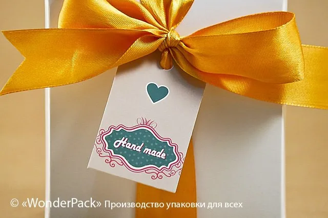 Бирки декоративные. Код БД-052 "Hand Made"