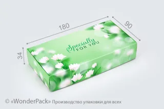 Коробка "Натуральная 2" №М0014-о35. "Specially for you"