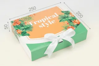 Коробка "Стильная" №М0039-о20. "Tropical style"