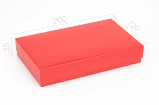 Коробка "Под кошелек 200*120*35" №М0077-о5. Красная