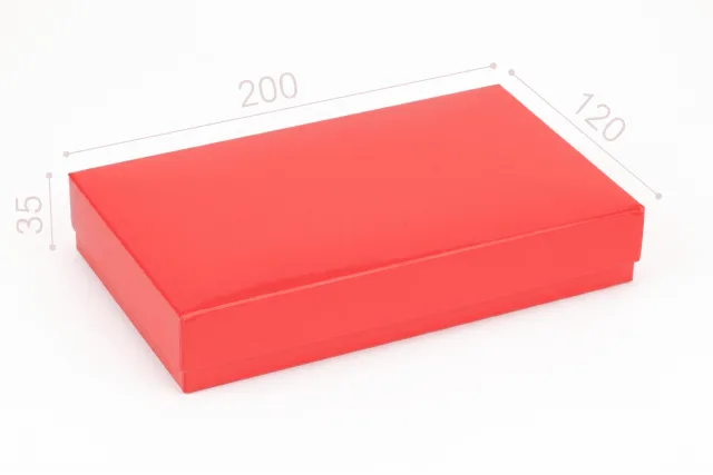 Коробка "Под кошелек 200*120*35" №М0077-о5. Красная