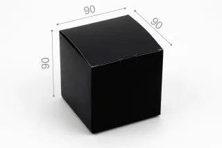 Коробка "Куб" №М0051-о5. Черная