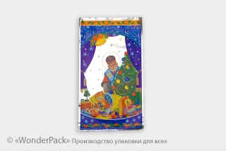 Пакет ПП с рисунком №1 Размер 350*200 мм