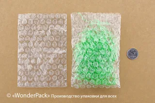 Пакеты из пузырчатой пленки. Код ПВП-04. Без клапана, 150*100 мм