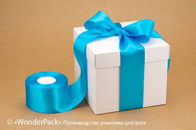 Лента атласная 50 мм, односторонняя, цвет - 8104, моток
