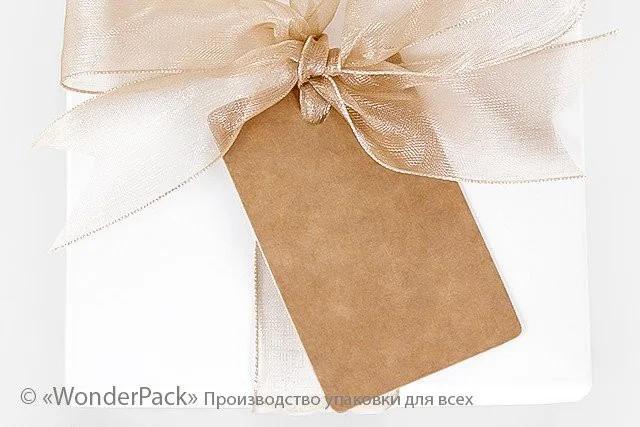Бирки декоративные. Код БД-092. Крафт