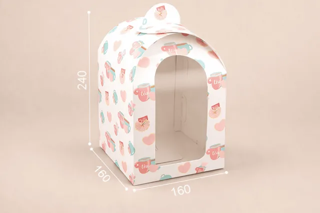 Коробка "Купол". М0056-о5. "Чашечная"