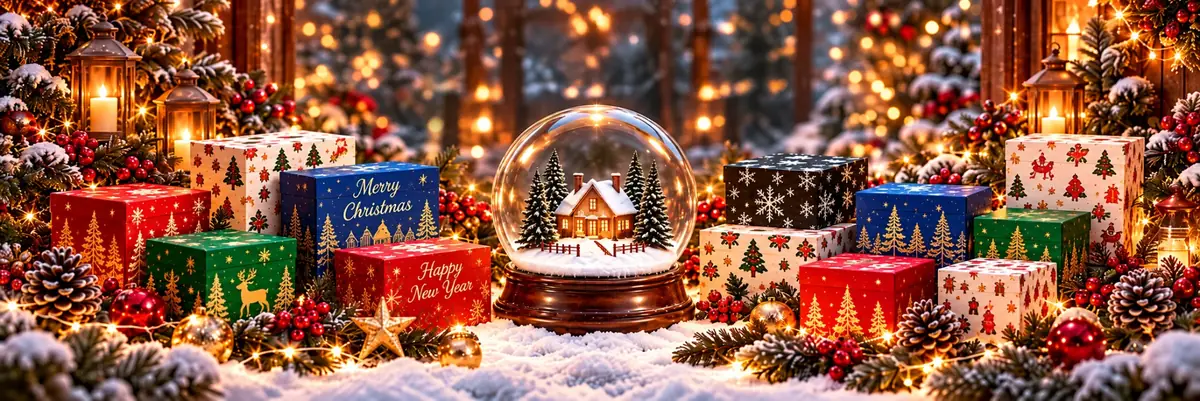 Новорічні коробки WonderPack — подарункові коробки до свят